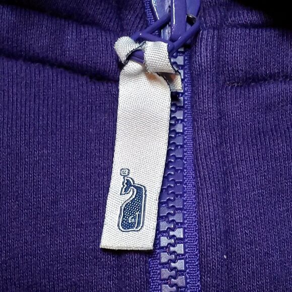 Vineyard Vines Purple 1/4 Zip Pullover Sweatshirt - Men's Size Large - Picture 4 of 11